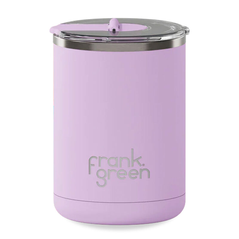 frank green 12oz Ceramic Cup with Hinged Lid Lilac Haze image number 0
